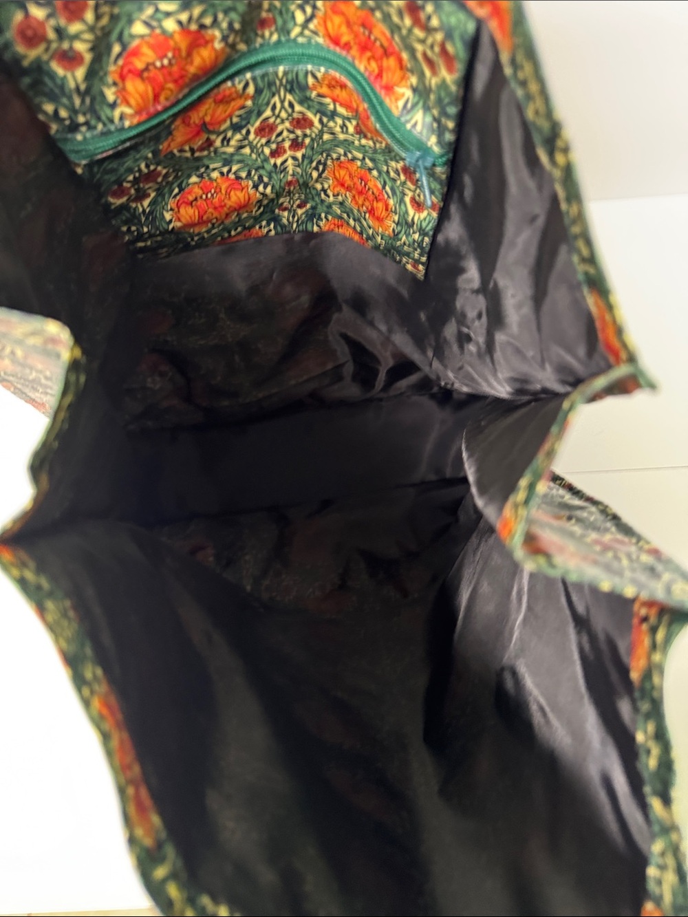 Liberty William Morris Clementina Floral Tote Bag - Picture 4 of 9